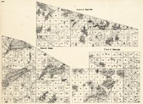 Vilas County - Phelps, State Line, Plum Lake, Wisconsin State Atlas 1930c